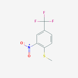 4-Methylthio-3-nitrobenzotrifluoride