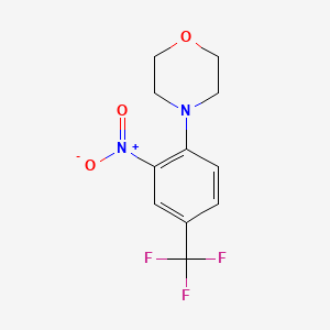 4-[2-Nitro-4-(trifluoromethyl)phenyl]morpholine