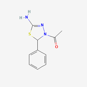 1-(5-Amino-2-phenyl-[1,3,4]thiadiazol-3-yl)-ethanone
