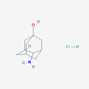 molecular formula C10H18ClNO B1305757 4-aminoadamantan-1-ol Hydrochloride CAS No. 20098-19-5