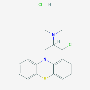 molecular formula C17H20Cl2N2S B13057770 ChlorproethazineHCl 