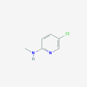 molecular formula C6H7ClN2 B130578 5-chloro-N-methylpyridin-2-amine CAS No. 4214-80-6