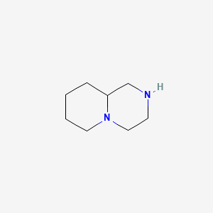 molecular formula C8H16N2 B1305804 Octahydro-1h-pyrido[1,2-a]pyrazine CAS No. 4430-75-5
