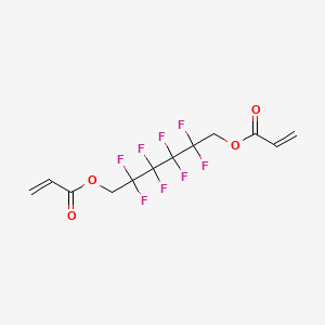 molecular formula C12H10F8O4 B1305820 1,6-Bis(acryloyloxy)-2,2,3,3,4,4,5,5-octafluorohexane CAS No. 2264-01-9