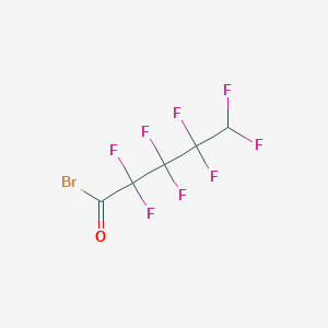 molecular formula C5HBrF8O B1305822 5H-Octafluoropentanoyl bromide CAS No. 376-69-2