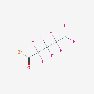 molecular formula C5HBrF8O B1305822 2,2,3,3,4,4,5,5-octafluoropentanoyl Bromide CAS No. 376-69-2