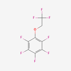 1,2,3,4,5-Pentafluoro-6-(2,2,2-trifluoroethoxy)benzene