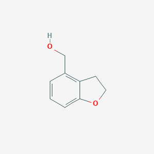 molecular formula C9H10O2 B130584 (2,3-Dihydrobenzofuran-4-yl)methanol CAS No. 209256-41-7