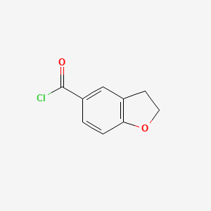 2,3-Dihydro-1-benzofuran-5-carbonyl chloride