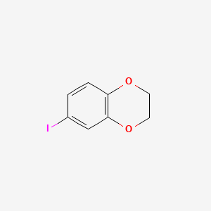 molecular formula C8H7IO2 B1305847 6-Iodo-2,3-dihydro-1,4-benzodioxine CAS No. 57744-67-9