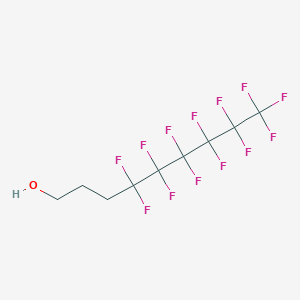 molecular formula C9H7F13O B1305848 4,4,5,5,6,6,7,7,8,8,9,9,9-Tridecafluorononan-1-ol CAS No. 80806-68-4