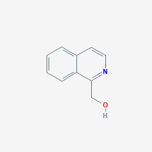 molecular formula C10H9NO B1305852 Isoquinolin-1-ylmethanol CAS No. 27311-63-3