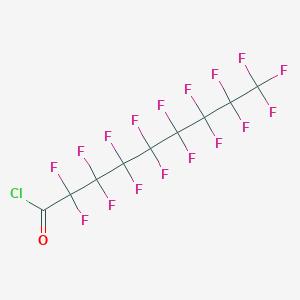 molecular formula C9ClF17O B1305854 Perfluorononanoyl chloride CAS No. 52447-23-1