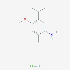 5-Isopropyl-4-methoxy-2-methyl-phenylamine hydrochloride