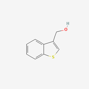 molecular formula C9H8OS B1305928 1-Benzothiophen-3-ylmethanol CAS No. 5381-24-8