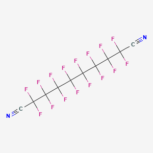 molecular formula C10F16N2 B1305931 Perfluorosebaconitrile CAS No. 2342-09-8