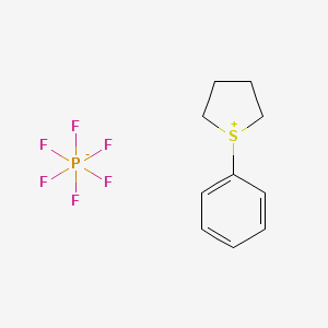molecular formula C10H13F6PS B1305940 phenyltetramethylenesulfonium hexafluorophosphate CAS No. 82135-88-4