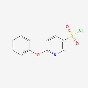 molecular formula C11H8ClNO3S B1305957 6-phenoxypyridine-3-sulfonyl Chloride CAS No. 368869-91-4