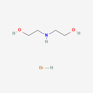 molecular formula C4H12BrNO2 B13059680 2,2'-Iminobisethanol hydrobromide CAS No. 28129-21-7