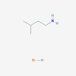 molecular formula C5H14BrN B13059732 Isopentylamine Hydrobromide CAS No. 2733412-57-0
