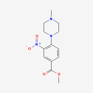 Methyl 4-(4-methylpiperazin-1-yl)-3-nitrobenzoate