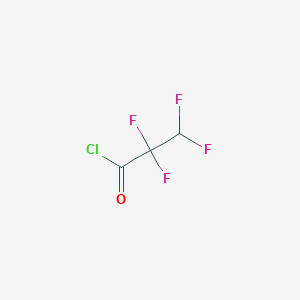 molecular formula C3HClF4O B1306015 2,2,3,3-Tetrafluoropropanoyl chloride CAS No. 663-73-0