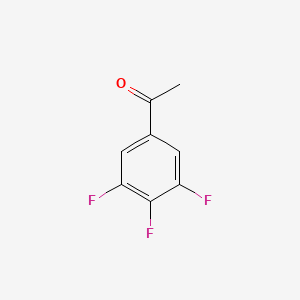 molecular formula C8H5F3O B1306032 3',4',5'-Trifluoroacetophenone CAS No. 220141-73-1