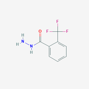 molecular formula C8H7F3N2O B1306051 2-(Trifluoromethyl)benzohydrazide CAS No. 344-95-6