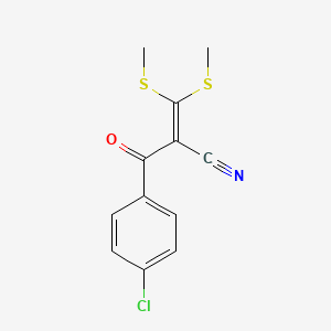2-(4-Chlorobenzoyl)-3,3-di(methylthio)acrylonitrile