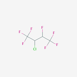 molecular formula C4H2ClF7 B1306074 2-Chloro-1,1,1,3,4,4,4-heptafluorobutane CAS No. 507453-83-0