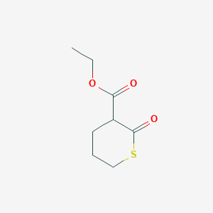 molecular formula C8H12O3S B1306078 Ethyl 2-oxothiane-3-carboxylate CAS No. 4547-45-9