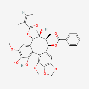 molecular formula C34H36O11 B13060789 HeteroclitinP 