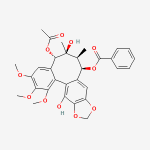 molecular formula C31H32O11 B13060791 HeteroclitalignanA 