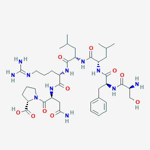 molecular formula C39H63N11O10 B130608 TRAP-7 CAS No. 145229-76-1