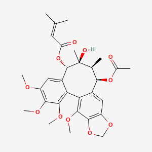 molecular formula C30H36O11 B13060895 Kadsurarin 