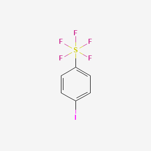 molecular formula C6H4F5IS B1306096 4-Iodophenylsulfur Pentafluoride CAS No. 286947-68-0
