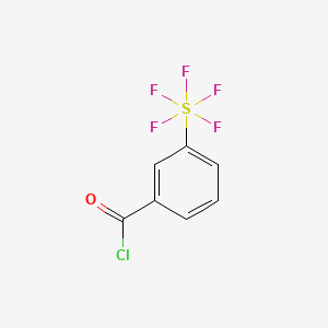 3-(Pentafluorosulfanyl)benzoyl chloride