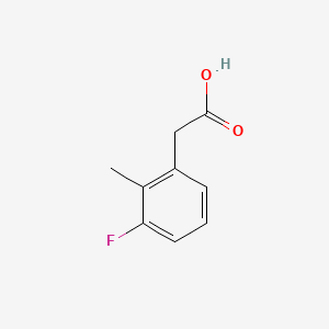 molecular formula C9H9FO2 B1306102 3-Fluoro-2-methylphenylacetic acid CAS No. 500912-16-3