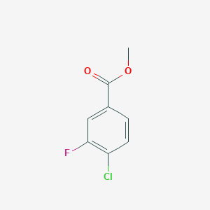 molecular formula C8H6ClFO2 B1306106 Methyl 4-chloro-3-fluorobenzoate CAS No. 206362-87-0