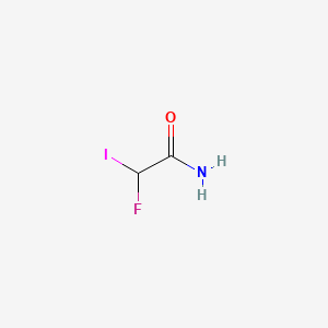 molecular formula C2H3FINO B1306107 Iodofluoroacetamide CAS No. 431-13-0