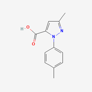 3-Methyl-1-(4-methylphenyl)-1h-pyrazole-5-carboxylic acid