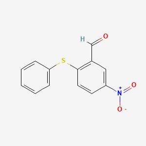 5-Nitro-2-(phenylthio)benzaldehyde