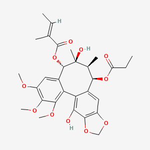 molecular formula C30H36O11 B13061175 PropinquaninC 
