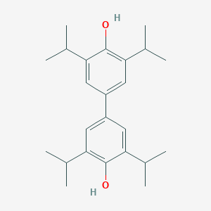 molecular formula C24H34O2 B130612 3,3',5,5'-Tetraisopropylbiphenyl-4,4'-diol CAS No. 2416-95-7