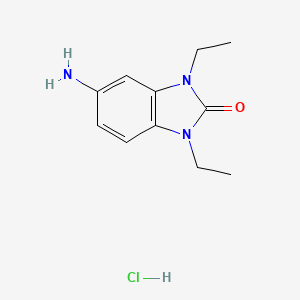 5-Amino-1,3-diethyl-1,3-dihydro-benzoimidazol-2-one hydrochloride