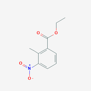 molecular formula C10H11NO4 B1306129 2-甲基-3-硝基苯甲酸乙酯 CAS No. 59382-60-4