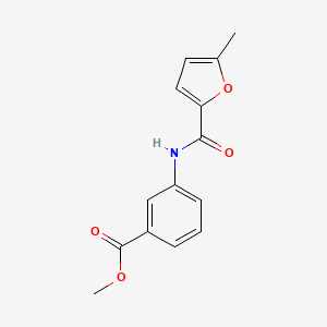 Methyl 3-[(5-methylfuran-2-carbonyl)amino]benzoate