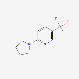 2-(Pyrrolidin-1-yl)-5-(trifluoromethyl)pyridine