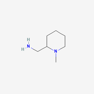 B1306147 (1-Methylpiperidin-2-yl)methanamine CAS No. 5298-72-6