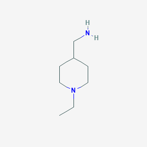 molecular formula C8H18N2 B1306152 (1-Ethylpiperidin-4-yl)methanamine CAS No. 21168-71-8